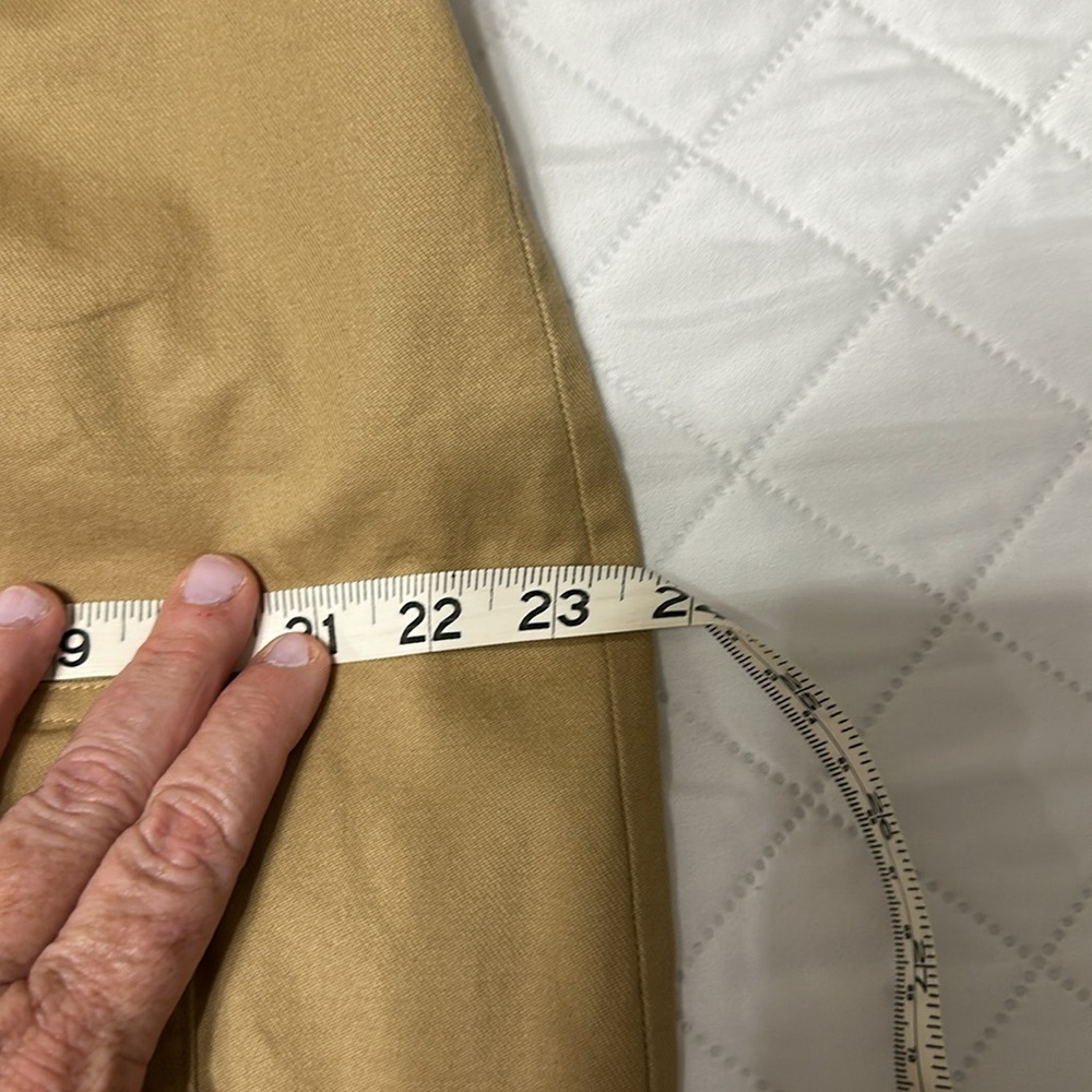 Loft Tan Short Sleeve Shirt Dress - Picture 6 of 6